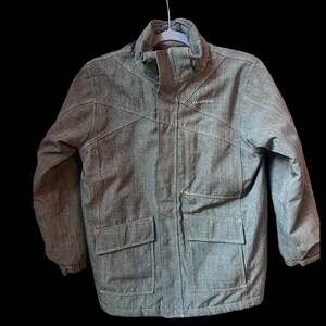 Kids Lands' end winter coat with powder skirt Green size Medium 10-12